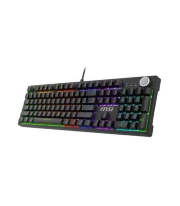 KEYBOARD GAMING BLACK US/FORGE GK310 RED MSI