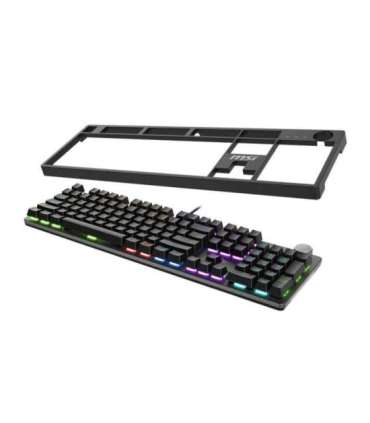 KEYBOARD GAMING BLACK US/FORGE GK310 RED MSI