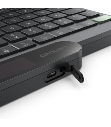 Lenovo Self-Charging Keyboard Bluetooth Estonian Black