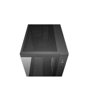 Deepcool Case CG330 3F Black Micro ATX Power supply included No