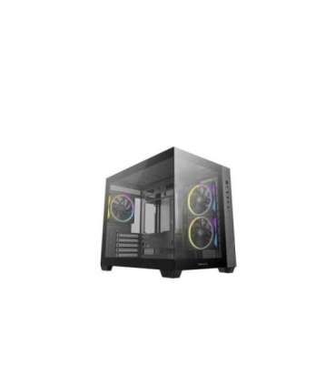 Deepcool Case CG330 3F Black Micro ATX Power supply included No