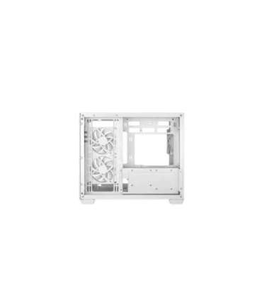 Deepcool Case CG330 3F WH White Micro ATX Power supply included No