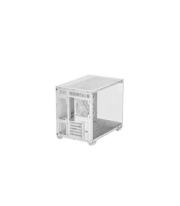 Deepcool Case CG330 3F WH White Micro ATX Power supply included No