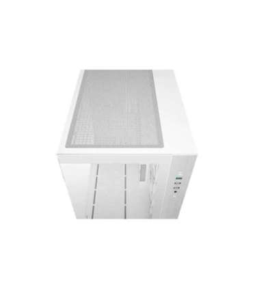 Deepcool Case CG330 3F WH White Micro ATX Power supply included No