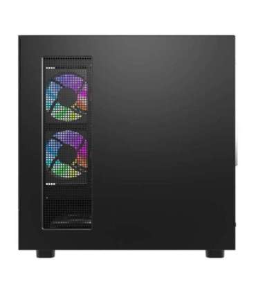 DarkFlash DS950V computer case with display (black) + 6 fans