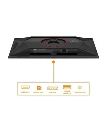 AOC G4 Q27G4ZD computer monitor 68.6 cm (27") 2560 x 1440 pixels Quad HD QD-OLED Black, Red