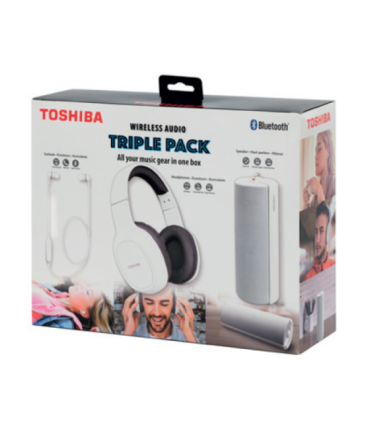 Toshiba Wireless Audio Triple Pack HSP-3P19 White