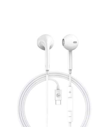 Tellur Basic Urbs In-Ear Headset Series Type-C White