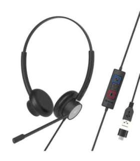 Tellur Voice 320 Wired Headset Binaural Black