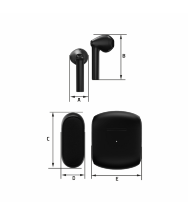 Manta MTWS010B Rytmo X TWS Black