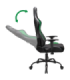 Subsonic Pro Gaming Seat Harry Potter Slytherin