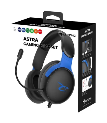 Subsonic Astra Gaming Headset Black/Blue