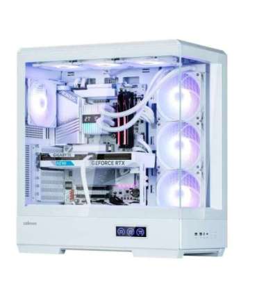 Zalman P50 DS  White, ARGB Fan x4