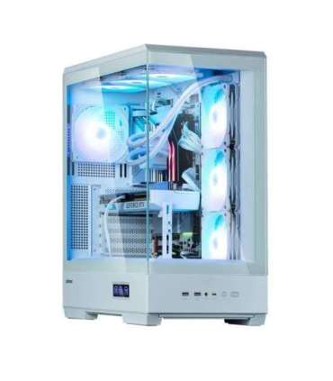Zalman P50 DS  White, ARGB Fan x4