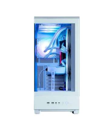 Zalman P50 DS  White, ARGB Fan x4