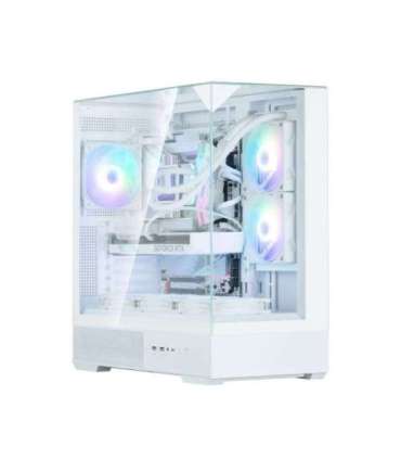 Zalman P40 Prism White, ARGB Fan x1