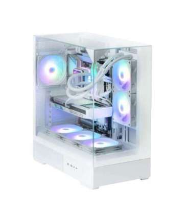 Zalman P40 Prism White, ARGB Fan x1