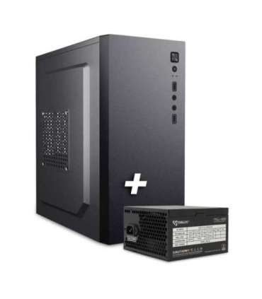 Sbox PCC-12 MicroATX + PSU-400