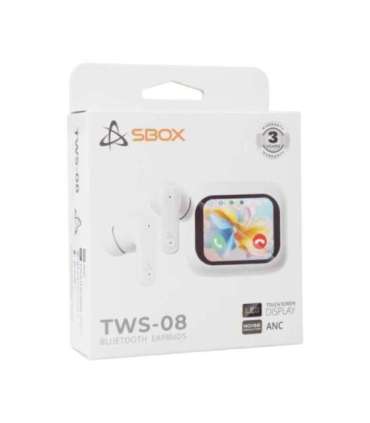 Sbox EB-TWS08-W Touch Screen Display White