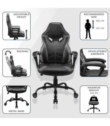 Subsonic Junior Gaming Seat Batman Power Up