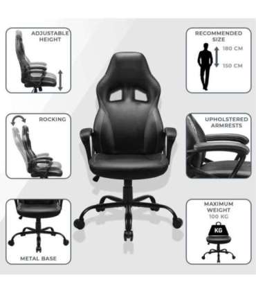 Subsonic Original Gaming Seat Superman