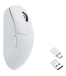 Keychron M2 (1000Hz) White Wireless Mouse