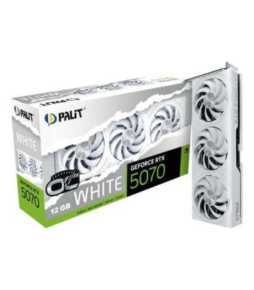 Palit GeForce RTX 5070 White OC NVIDIA 12 GB GDDR7