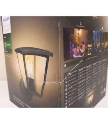 SALE OUT. Philips Hue Inara Outdoor wall light E27 7 W Warm white DAMAGED PACKAGING