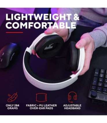 HEADSET GXT492W CARUS/WHITE 25448 TRUST
