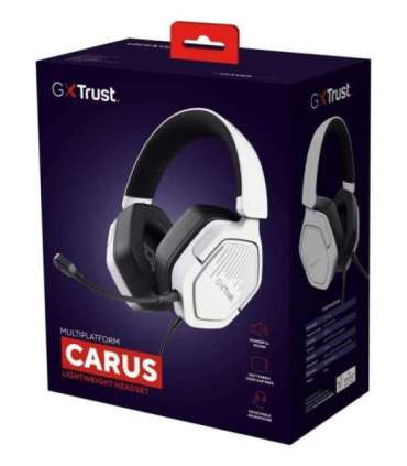HEADSET GXT492W CARUS/WHITE 25448 TRUST