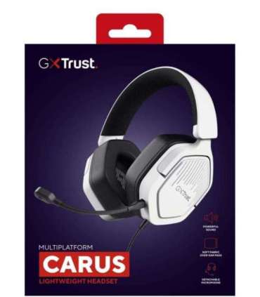 HEADSET GXT492W CARUS/WHITE 25448 TRUST