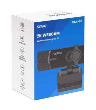 Savio 2K Webcam CAK-05