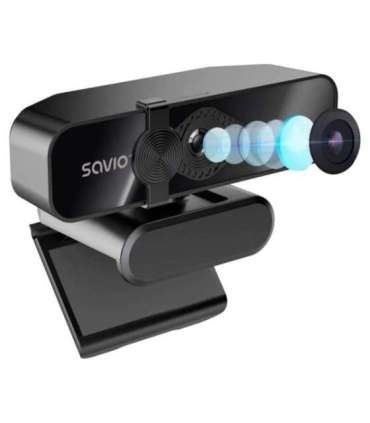 Savio CAK-06 webcam 3840 x 2160 pixels USB Black