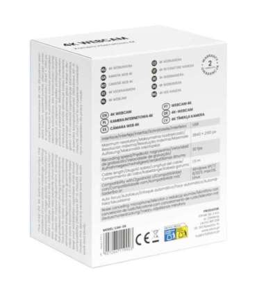 Savio CAK-06 webcam 3840 x 2160 pixels USB Black