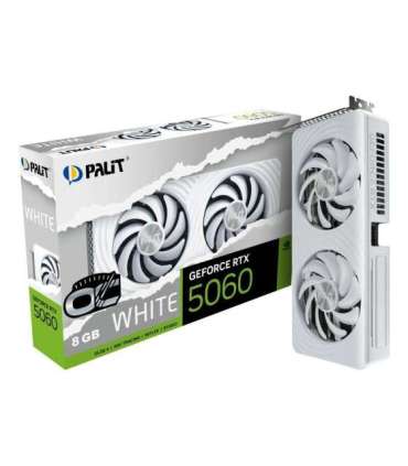 Palit GeForce RTX 5060 White OC NVIDIA 8 GB GDDR7