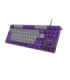 Fury Kanabo K2 Gaming Keyboard Wired US Gray/Purple USB Type-A Linear