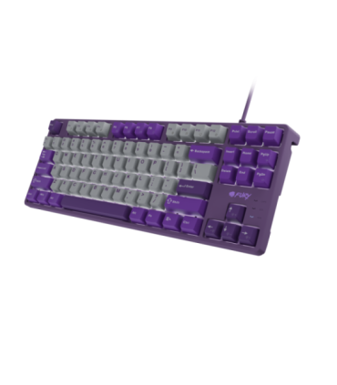 Fury Kanabo K2 Gaming Keyboard Wired US Gray/Purple USB Type-A Linear