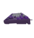 Fury Kanabo K2 Gaming Keyboard Wired US Gray/Purple USB Type-A Linear