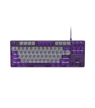 Fury Kanabo K2 Gaming Keyboard Wired US Gray/Purple USB Type-A Linear