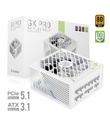 Gamemax PSU GX PRO 1250G WH 1250W Gold Full Modular White