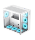 Gamemax Case INFINITY WH ATX