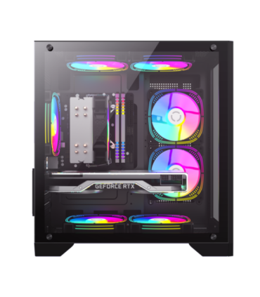 Gamemax Case INFINITY MINI BK M-ATX