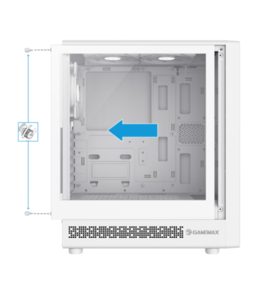 Gamemax Case STORM 2 AW ATX