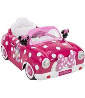 Huffy Minnie 6V auto, roosa