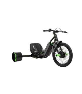 Huffy GREEN MACHINE Drift Trike, 36V, must/roheline