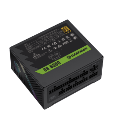 Gamemax Power Supply, 80 PLUS, Gold GS 650G 650 W