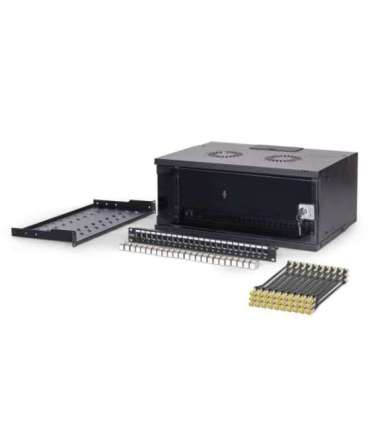 Digitus SOHO Pro network set, 483 mm (19") 4U, 540 x 400 mm DN-49201-SET Black