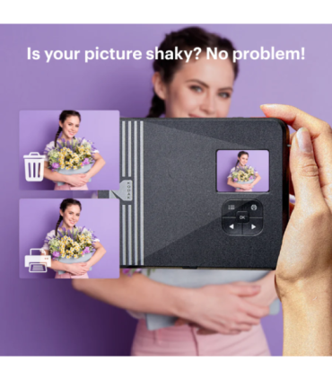 Kodak Mini Shot 3 Square Retro Instant Camera and Printer Yellow