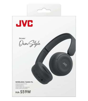 JVC HA-S59W Headset Wired & Wireless Head-band Music/Everyday USB Type-C Bluetooth Black