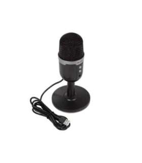 Studio microphone with BLOW LED stand